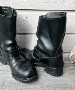 Vintage leather boots