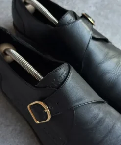 Vintage Leather Monki Stripe Boots Kickers