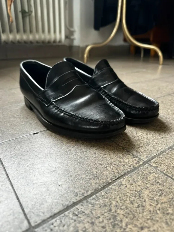 Vintage made in USA penny loafers
