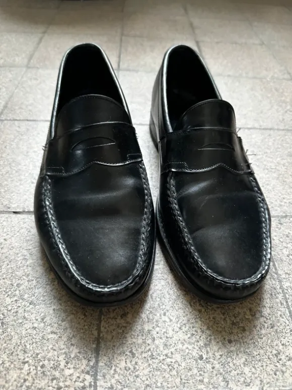 Vintage made in USA penny loafers