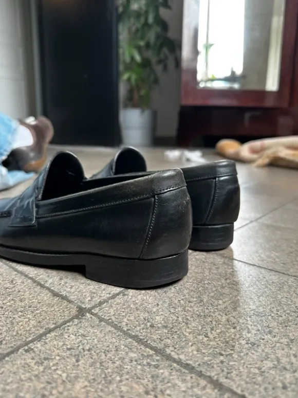Vintage made in USA penny loafers