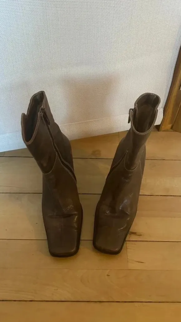 Vintage støvler med hæl