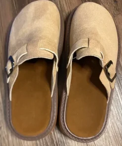 Women's Tan and Brown Clogs