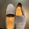 Wygodne espadryle ze skórzaną wkladką