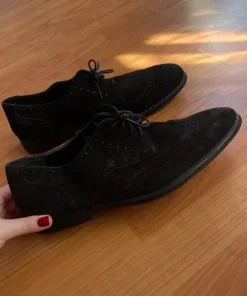 Zamszowe buty męskie