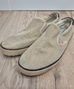 Zestaw 2 par espadryli roz 45 beżowe i szare, wkladka 29 cm